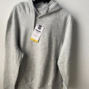 Member's Mark Men's Newport Fleece Gray classic fit  Hoodie Size Medium NWT